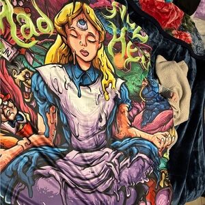 Alice in wonderland tapestry